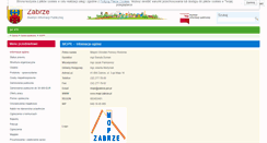 Desktop Screenshot of mopr.zabrze.magistrat.pl