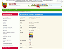 Tablet Screenshot of mdk2.zabrze.magistrat.pl
